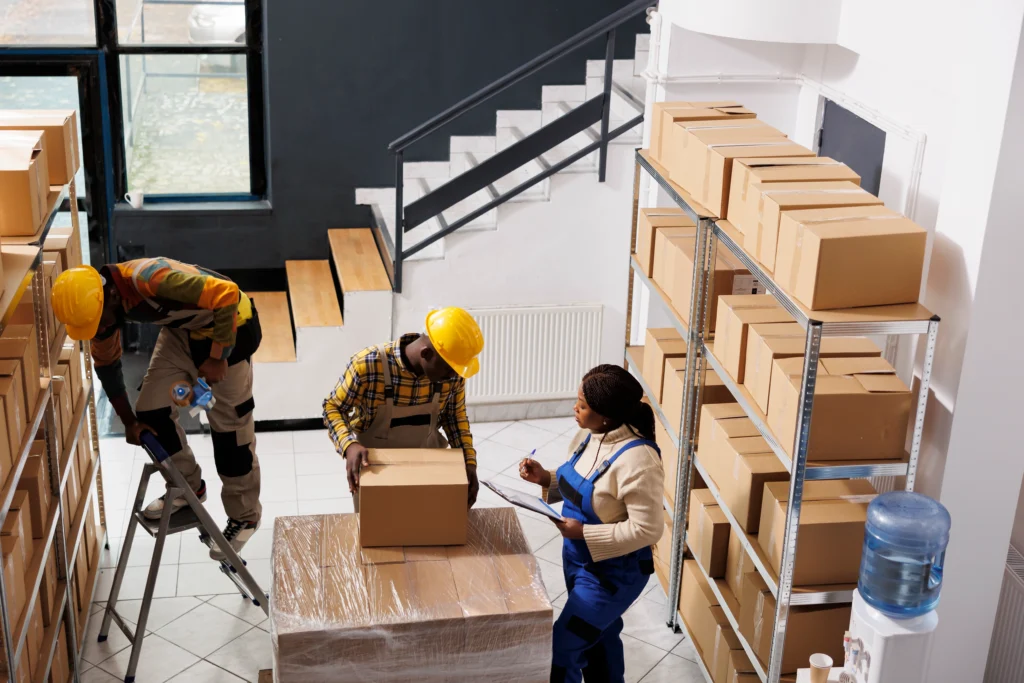 Automated inventory replenishment system in action
